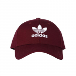 Adidas Originals Puuvillased Pesapallim&uuml;tsid Unisex Burgundiapunane Adidas DV0175 OSFW