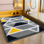 Mikrokiud 2000 GSM Vannimatt Superabsorbeeriv Libisemiskindel Uksematt Kodu/Vannitoa Matt/Magamistuba/K&ouml;&ouml;k/P&otilde;randamatt (Hall) 1'8" x 2'7" (Rectangular) hall