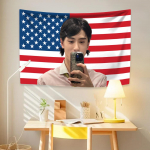Jaehyuni Ameerika lipu seinavaip Kpop poistegrupi liige Kodukaunistus Magamistuba &Uuml;hiselamu Taustariie Kontserdidekor F&auml;nnide kingitus 29x37in