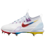 Nike Force Zoom Trout 9 Elite Vikerkaar Meeste Tennised Valge Jalgpallihall &Uuml;likoolipunane FV4575-106 42.5 white