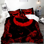 Tekikott Koomiks B-Batman Padjap&uuml;&uuml;r Voodipesukomplekt T&auml;iskasvanud Poiss T&uuml;druk Magamistoa Kaunistus Laste Kingitus &Uuml;hekordne Kahekordne Suur Suurus EU Single(135x200cm)