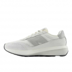 New Balance 370 Mugavad Moodsad Kerged Keskmise S&auml;&auml;rega Jooksusaapad Unisex Jooksusaapad Hall Valge U370AA 41.5