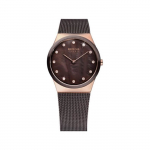 Montre Femme - BERING - 32230-262 - Quartz - Analogique - Acier Inoxydable Marron pruun