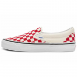 Vans Og Classic Slip On Lx 'Ruuduline Racing Red' Vans VN0A32QNTYR 38.5
