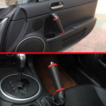 For Mazda MX-5 NC 2009-2015 car styling leather Car Inner Door Handle Gears Handbrake Protector Cover Car Style B