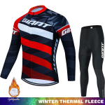 GIANT Termiline Jalgrattas&auml;rk Meestele Rattasport Talvine Fliisist P&uuml;kss&auml;rgi Komplekt Meeste S&auml;rk R&otilde;ivad Mees 2026 Spordir&otilde;ivaste Komplekt Kampsun R&otilde;ivakomplektid Jalgratas Asian size - XS