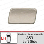 Esitulede pesuri d&uuml;&uuml;si kate BMW X3 E83 LCI M-pakett 2003 - 2010 jaoks Unpainted left