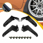 4 For x 16-22 Honda Civic Mud Flaps Guards Splash Mudguard Front & Rear AUXITO
