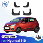 For Hyundai i10 2010 2011 2012 2013 2014 2015 Mudflaps Splash Guards Mudguards Mud Flaps Fender car Accessories 2010-2015
