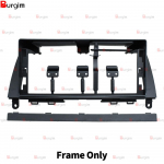Car Android Radio Frame For Mercedes Benz C Class 3 W204 S204 C180 C200 2006-2011 12.3 inch Screen Bracket Harness Wire Canbus only frame