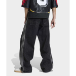 Adidas Originals Firebird FW25 Adicolor Triibulised Minimalistlikud Mugavad Vabaaja Keskmise V&ouml;&ouml;kohaga Teksap&uuml;ksid Meeste teksap&uuml;ksid KD1497 34 black