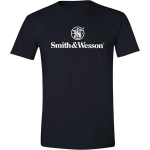 Smith & Wesson ametlikult litsentseeritud meeste l&uuml;hikeste varrukatega &uuml;mmarguse kaelusega T-s&auml;rk, S&W Classic Stacked Logo graafiline T-s&auml;rk XXXXXL mitmev&auml;rviline