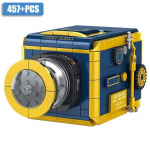 Linn Hasselblad 503cx Kaamera Digitaalne peegelkaamera Retro kahe objektiiviga peegelkaamera Mudeli ehitusklotsid DIY Klotsid M&auml;nguasjad Lastele Kingitused