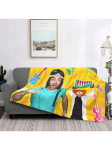 Danny Go multikad Muusika&otilde;petus Pl&uuml;&uuml;sist fliisist tekk Kitarritekk Kerge Hingav 150X180CM hall v&auml;rv