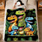 Multikas dinosaurus mets kunst armas naljakas pehme soe pl&uuml;&uuml;s tekk &uuml;hiselamu diivan elutuba lemmikloom kodu magamistuba kingitus uinak kodu flanell 150x180cm yellow