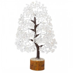 Selge kvarts elupuu t&scaron;akrapuu, traat Bonsai Feng Shui puu, rahapuu kodukaunistus, vaimne kingitus, elutoa sisustustarvikud h&otilde;betraat