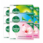 Dettol seebipakk 9 tk erineva l&otilde;hnaga, iga&uuml;ks 105g
