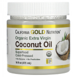 California Gold Nutrition, Supertoit, K&uuml;lmpressitud mahe extra neitsi kookos&otilde;li, 16 fl oz (473 ml)