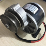 24V 250W Elektriauto Mootor 350W K&auml;igukastiga Pika V&otilde;lliga - Mudel MY1016Z2 Small Pulley