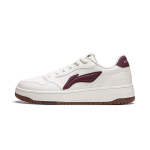 Li Ning Tianji Soft Slip Resistant Cushioning Abrasion Resistant Low top Skateboard Shoes Men's White Red AGCU271-2 39.5