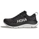 HOKA ONE ONE Gaviota 5 Slip Resistant Abrasion Resistant Low top Running Shoes Men's Black 1134234BWHT 41