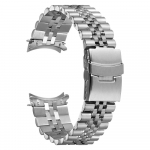 Luksuslik t&auml;is roostevabast terasest k&auml;ev&otilde;ru 18mm 19mm 20mm 21mm 22mm Kellarihmad Seiko jaoks Jubilee rihma jaoks Meeste metallist kellariba 18mm