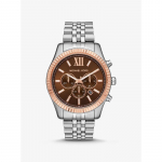 Michael Kors Lexington kahev&auml;rviline k&auml;ekell MK8732 roosa kuldne v&auml;rv/h&otilde;be