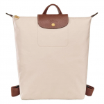 Longchamp Le Pliage Original Tekstuuriga Logo Reguleeritav Lai &Otilde;larihm Seljakott Naiste seljakott Valge 10284089P71 Basic Set (Bag)