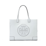 Tory Burch Ella Topelt T-logo Suure Mahutavusega Igap&auml;evane Kotti-kott Naiste kott Hall Sinine 87116-401 Basic Set (Bag+Dust Bag)