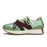 New Balance NB 327 Abrasion Resistant Low top Running Shoes Women's Beige Brown Green WS327KA(Team1189-) 36 black