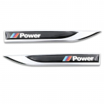 2 tk Moodne Auto-Stiil Roostevabast Terasest Auto Tera Auto Kere Veekindel Kleebis Bmw x1 x3 x5 x6 f10 f20 f30 e36 e39 e46 e60 jaoks