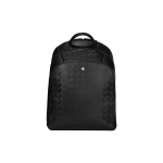 Montblanc Style 3.0 Kuusnurkne Valge T&auml;he Logo T&otilde;mblukuga Sulgemine Reljeefne T&auml;isteranahast Seljakott Unisex Seljakott Must 129964 Basic Set (Bag+Dust Bag)