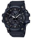 Casio G-SHOCK Meeste Roostevabast Terasest 200M Veekindel Analoog P&otilde;rutuskindel Kvartsikell GWG-100-1A must