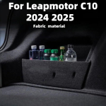 1 tk Leapmotor C10 2025 2025 jaoks Tagumine varukambri vahesein Tagumine pagasiruumi hoiukast &Auml;&auml;rmuslikud salongi muutmisaksessuaarid black