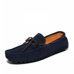 2025 Lipsuga Penny Loaferid Meeste Vabaajajalatsid Mehe Mokassiinid Suede Nahk Klassikalised Slip-On Korterid Mehelikud Paadikingad Meeste S&otilde;idukingad 38