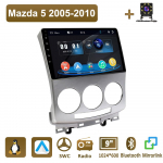 Icreative Auto Raadio Multimeedia MP5 M&auml;ngija Peak Unit Stereo BT Mazda 5 2005-2010 jaoks must