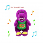 28cm/11 Barney Dinosaurus Laulab MA ARMASTAN SIND Laulu Laste Muusika Palusnukk M&auml;nguasi Kingitus