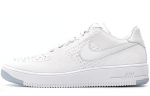 Nike Air Force 1 Low Flyknit Triple White Naiste 820256-101 38