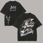 Zenless Zone Zero Anime Armastaja Pesitud T-s&auml;rk Aastaringselt kandmiseks Isikup&auml;rane R&otilde;ivad Suurused Pluss Suurus Unisex K&otilde;rge Kvaliteet Kuuma Tootega 2XL gray