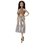 barbie Basics Mudel 06 Signature Black Pikkade Juustega Kollektsion&auml;&auml;ri Liigendatud Vanus Neutraalne JJX25 Nukk, Keha, 6+, V&auml;rv, gray