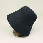 Suvine Kootud Cloche &Auml;mbrim&uuml;ts &Uuml;hev&auml;rviline P&auml;ikesem&uuml;ts Naistele Prantsuse Retro Stiilis Lai &Auml;&auml;r Punane Must Strohm&uuml;ts Couture Derby Naiste M&uuml;ts must