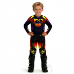 motokrossi laste komplekt MX s&auml;rk ja p&uuml;ksid lastele laste komplekt mustuseratta MTB DH UTV Enduro varustuse komplekt maastikuralliks noorte v&otilde;idus&otilde;idukost&uuml;&uuml;m YS-20 (15-19KG) must