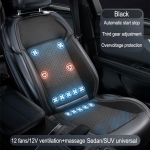 12V/24V Suvine jahe massaažipadi Ventilaatoriga jahutav ventilatsioonileht Padi Autopistiku jahutav vest K&otilde;ik autotarvikud