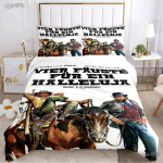 3D-prinditud kile Bud Spencer Terence Hill Voodipesukomplekt Teismelistele Tekikatted Padjap&uuml;&uuml;rid Teismelistele &Uuml;he-Kahekohaline_Suur_Kuningas 155x215cm
