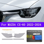 MAZDA CX60 CX-60 2025 Auto V&auml;lispeegli Esitulede Kriimustusvastane Eesmise Lambi Toonkile TPU Kaitsekile Kate Remonditarvikud Headlight T