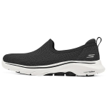 Skechers Go Walk 7 Mugavad Lihtsad Hingavad Kerged Madalad Vabaaja Jalan&otilde;ud Naiste tossud Must Valge 125218-BKW 38