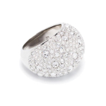 Swarovski Sublima kinnitusega stiilis kristallmetallist s&otilde;rmus naistele H&otilde;bedane 5677135 h&otilde;be