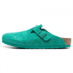 Birkenstock Pehmed Mugavad Paksude Taldade Pandlaga Kummist Varba Sandaalid Unisex Sandaalid Rohelised 1026129 36