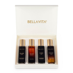 Bella Vita Luksus | Kauakestev meeste parf&uuml;&uuml;mide kinkekomplekt | 4x20ml | Parf&uuml;&uuml;m mehele | Kingitus mehele | Puidune, Tsitruseline, Oud Premium L&otilde;hn | KLUB, OUD