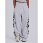 VIONA Hall Vintage Graafilise Prindiga P&uuml;ksid Lai Jalg Ameerika Stiilis Jooksup&uuml;ksid L&otilde;tv Treeningp&uuml;ksid Harajuku Hip Hop Streetwear Uus S hall v&auml;rv